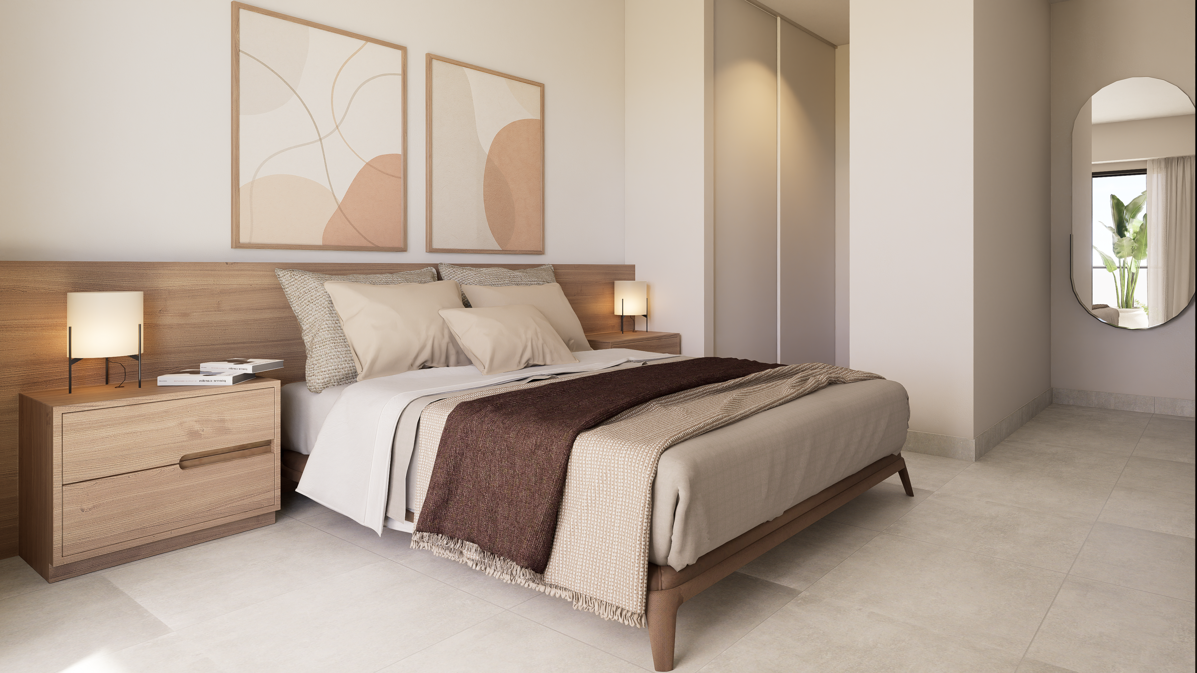 Dormitorio 2 ambientes