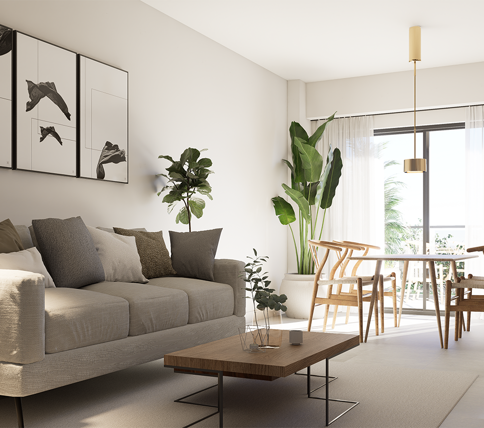 Monoambiente carpetas negras